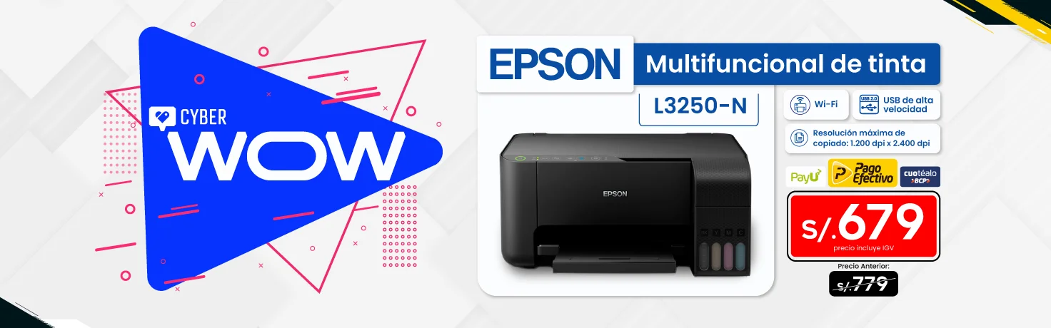 Multifuncional de tinta Epson L3250