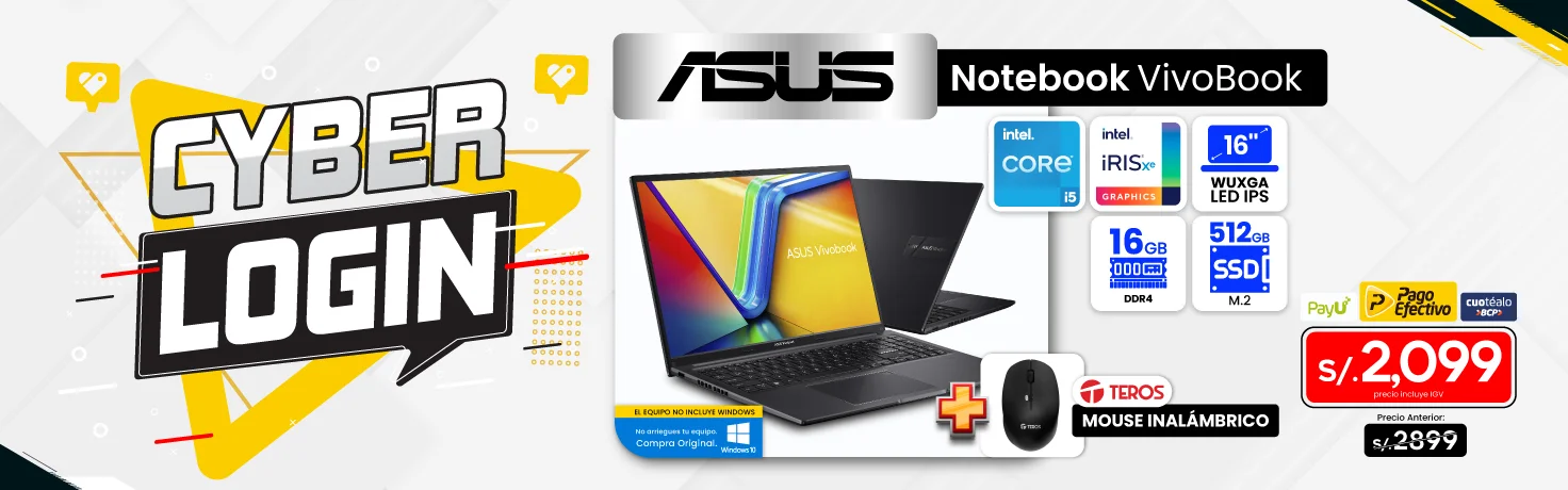Notebook ASUS X1605ZA-MB292 16.0" WUXGA LED IPS