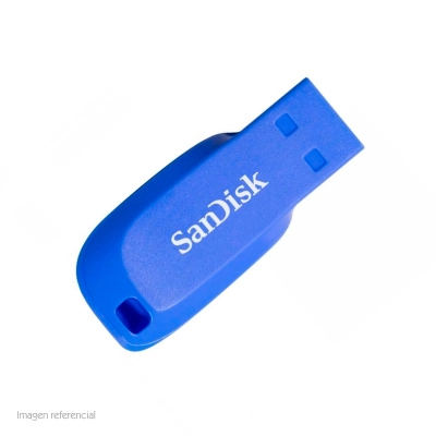 Memoria Flash Usb Sandisk Cruzer Blade, 16Gb, Usb 2.0.