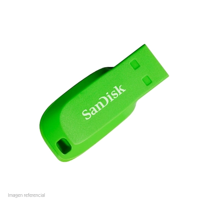 Memoria Flash Usb Sandisk Cruzer Blade, 16Gb, Usb 2.0.