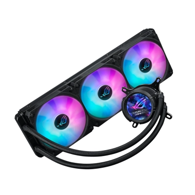 Refrigerador Líquido De Cpu Asus Rog Strix Lc Iii 360 Argb Lcd