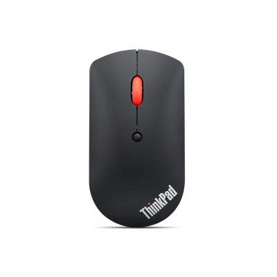 Mouse Lenovo Thinkpad Silencioso, Sensor Optico Azul, Interfaz Bluetooth, Color Negro