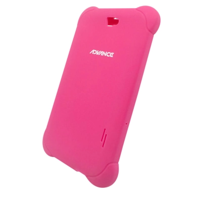 Rubber / Estuche De Goma Para Tablet Por5850, 7", Color Rosado