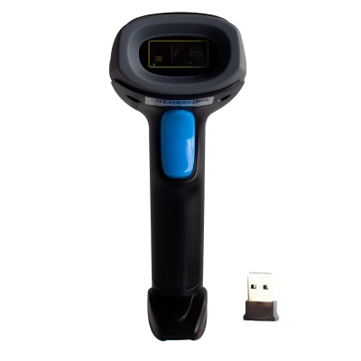 Escáner De Codigo De Barras 1D Y 2D Wireless Advance Adv-6013, 2.4G ,Incluye Reposador