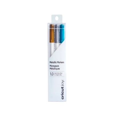 Cricut Joy Metallic Medium Point Marcadores De Punta Mediana (1.0 Mm)