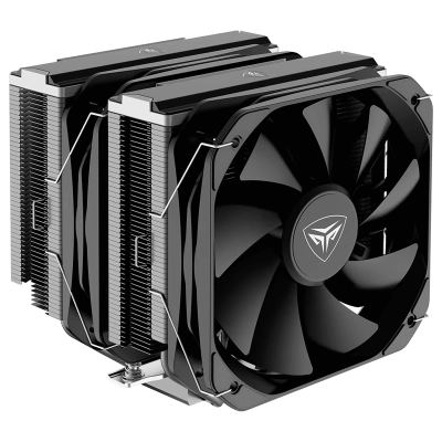 Fan-Cooler Dual Para Cpu Pccooler G6 Bk, 250W, 4-Pin Pwm, 12Vdc, Color Negro. 2-Fans