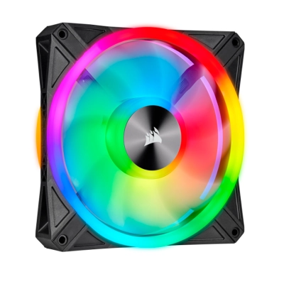 Fan Corsair Ql140 Rgb, 14 Cm, 550 - 1250 10% Rpm, 6V - 13.2V, Pwm Control.