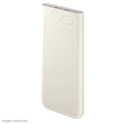 Battery Pack (Bateria Portátil) Samsung De 10,000 Mah, Color Beige