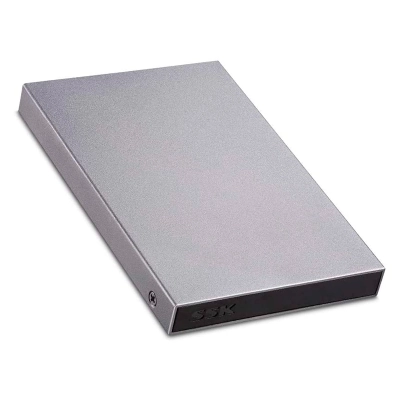 Enclosure Ssk De Aluminio, Portatil, Usb 3.0-To-Sata (6Gbps), Soporta 2.5" Hdd & Ssd Sata