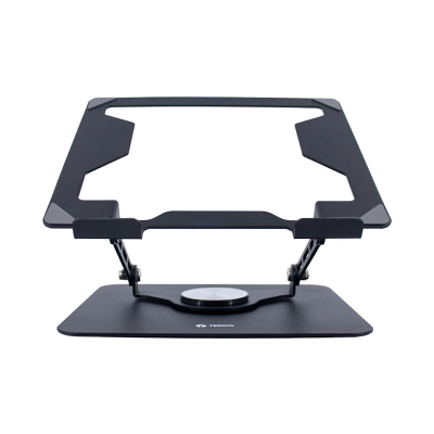 Soporte Para Notebook Teros Te-7021N Soporta Tablets Y Notebooks De 10" Hasta 15.6" Negro