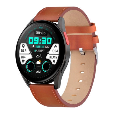 Reloj Inteligente Teros Te-8081B, 1.43" Amoled, Ip68, Bluetooth 5.3, Negro
