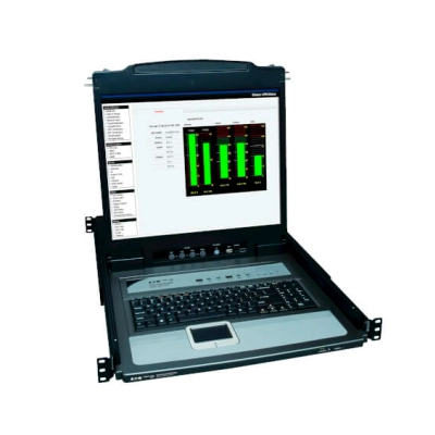 Consola Kvm Tripp-Lite Para Instalación En Rack De 1U De 16 Puertos Netdirector/Lcd De 19"