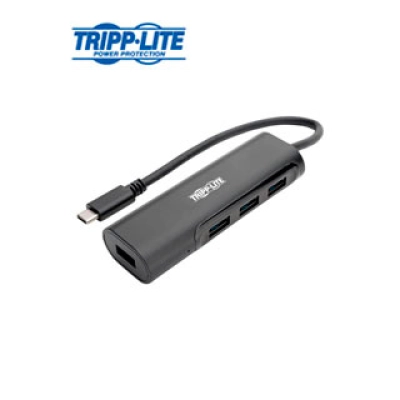 Hub Usb Type-C, Portátil Tripp-Lite U460-004-4Ab, 4 Puertos Usb 3.1, Thunderbolt, 5 Gbps.