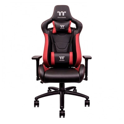 Thermaltake - Silla Para Juegos U Fit, Color Negro / Rojo.