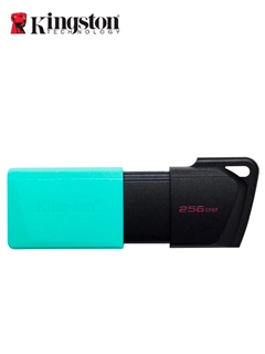 Memoria Flash Usb Kingston Datatraveler Exodia M, 256Gb, Usb 3.2 Gen 1, Azul