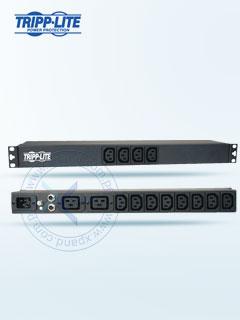 Pdu Básico Monofásico Tripp-Lite, 100-240V 16A, 14 Tomacorrientes (12 C13 Y 2 C19), Instalación 1U En Rack Horizontal.