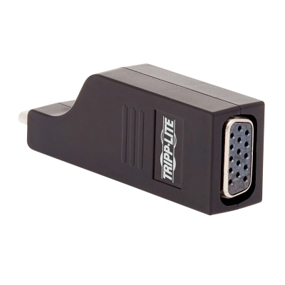 Adaptador Vertical Tripp-Lite U444-000-Vga, Usb Tipo-C A Vga, 1920 X 1200 (1080P), Negro.