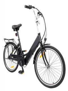 Bicicleta Eléctrica , Aro 24", Estructura De Aluminio , 1 Velocidad