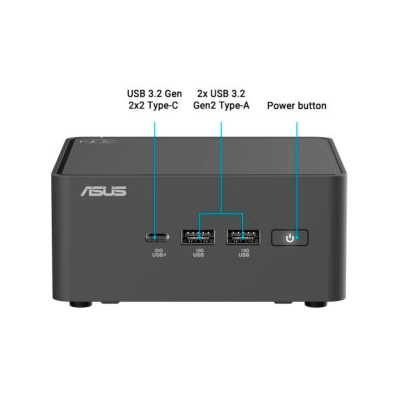 Barebone Asus Nuc 15 Pro, Intel Core 3 100U 1.2 / 4.7Ghz/6C/8T/10Mb Smart Cache