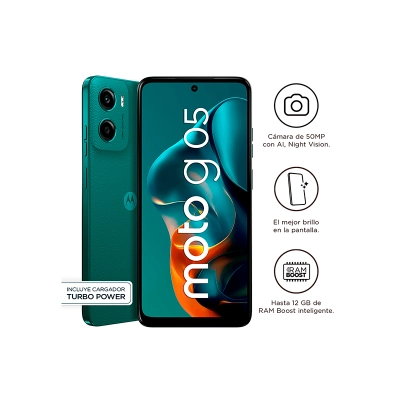 Smartphone Motorola Moto G05, Pantalla: 6.7"/Lcd/Hd/90Hz, So: Android 15, Color Verde