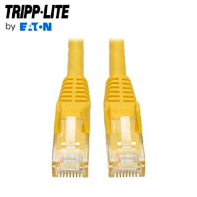 Tripp Lite Series Cable Ethernet (Utp) Cat6 Gigabit (Rj45 M/M), Poe, Amarillo, 61 Cm