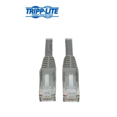 Cable Patch Moldeado Tripp-Lite Snagless Cat6 Gigabit (Rj45 M/M) - Gris, De 3.05 Mts.