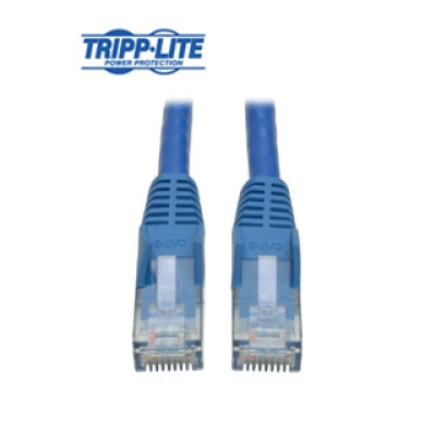 Cable Patch Moldeado Tripp-Lite N201-025-Bl, Cat6 Gigabit Rj45, Snagless, Azul, 7.5 Mts.