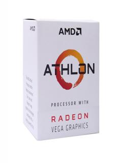 Procesador Amd Athlon 3000G, 3.50Ghz, 4Mb L3, 1Mb L2, 2 Cores, Am4, 14Nm, 35W, Caja.