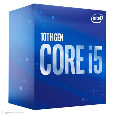 Procesador Intel Core I5-10400, 2.90 Ghz, 12 Mb Caché L3, Lga1200, 65W, 14 Nm.