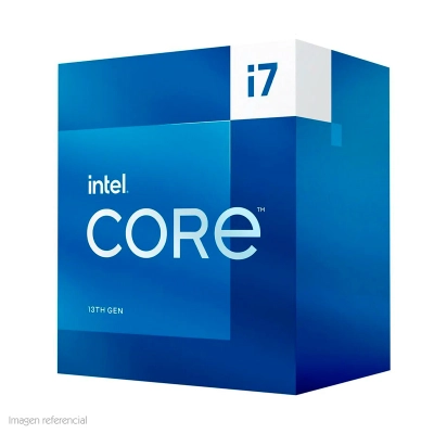 Procesador Intel Core I7-13700 2.10/5.20Ghz 30Mb Smartcaché Lga1700, 65W, Intel 7(10Nm)