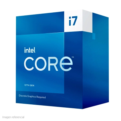 Procesador Intel Core I7-13700F 2.10/5.20Ghz 30Mb Smartcaché Lga1700, 65W, Intel 7(10Nm)