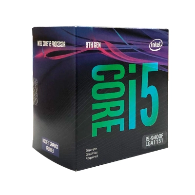 Procesador Intel Core I5-9400F, 2.90 Ghz, 9 Mb Caché L3, Lga1151, 65W, 14 Nm.