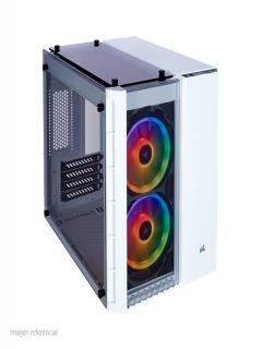 Case Gamer Corsair Crystal 280X Rgb , Mid Tower, Atx, Usb 3.0, Audio, Blanco.