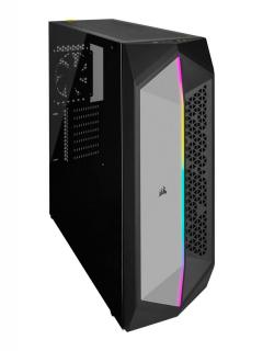 Case Corsair 470T Rgb Mid-Tower Atx - Panel Frontal Con Luz Rgb, Color Negro.