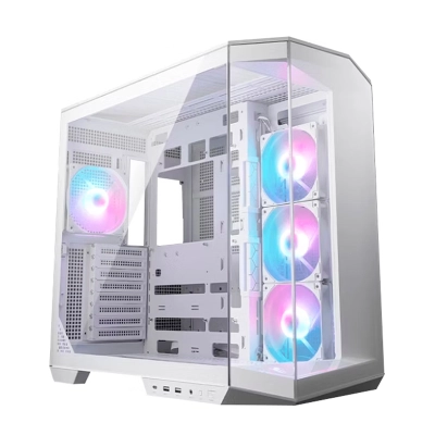 Case Msi Mag Pano 100R Pz White, Mini-Itx, Micro-Atx, Atx, Mid Tower
