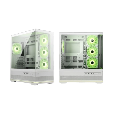 Case Msi Mag Pano 110R Pz White, Mini-Itx, Micro-Atx, Atx, Mid Tower