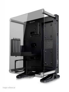 Case Thermaltake Core P1 Tempered Glass, Mini Itx, Negro, Usb 3.0, Audio.