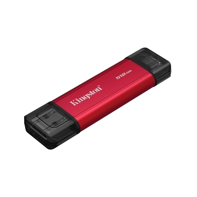 Unidad En Estado Sólido Dual Portatil Kingston 512Gb, Interfaz Usb-A, Usb-C, Usb 3.2 Gen 2