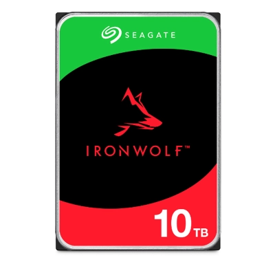 Disco Duro Seagate Ironwolf Nas St10000Vn000, 10Tb, Sata 6Gb/S, 7200Rpm, 256Mb Cache, 3.5"