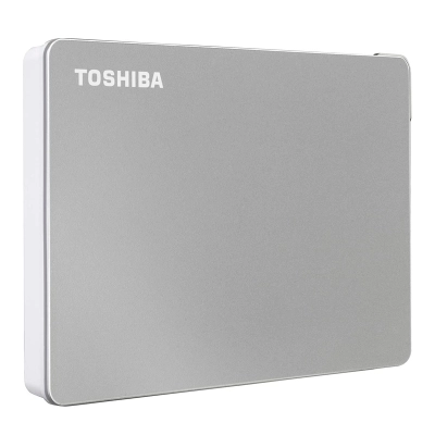 Disco Duro Externo Toshiba Canvio Flex, 1Tb, Usb 3.0/2.0, Plata (Silver)
