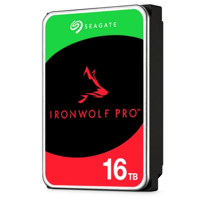 Disco Duro Seagate Ironwolf Pro Nas St16000Nt001 16Tb Sata 6Gb/S 7200Rpm, 256Mb Cache 3.5"