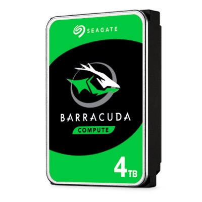 Disco Duro Seagate Barracuda St4000Dm004, 4Tb, Sata 6.0 Gbps, 5400 Rpm, 3.5".