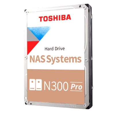 Disco Duro Toshiba Nas N300 Pro, 4Tb Sata 6.0Gb/S, 7200Rpm, 512Mb Cache, 3.5".