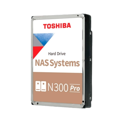 Disco Duro Toshiba N300 Pro, 22Tb, Sata 6.0 Gb/S, 7200Rpm, 1024Mb Cache, 3.5"