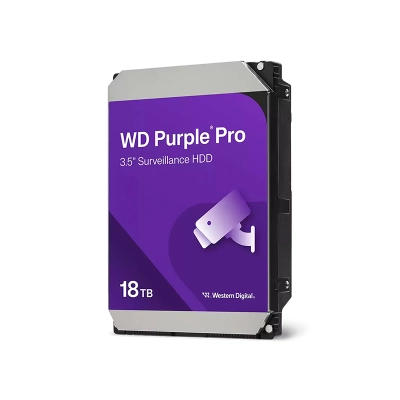 Disco Duro Western Digital Wd Purple Pro 18Tb, Sata, 7200 Rpm, 3.5", 512Mb Cache