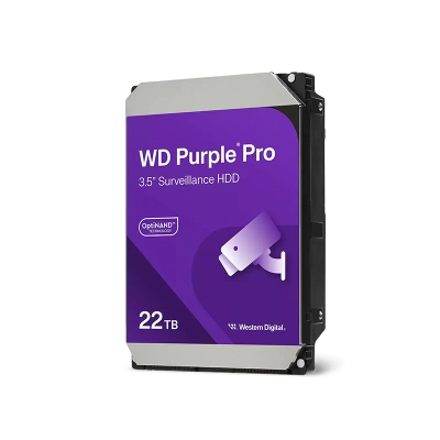 Disco Duro Western Digital Wd Purple Pro 22Tb, Sata, 7200 Rpm, 3.5", 512Mb Cache