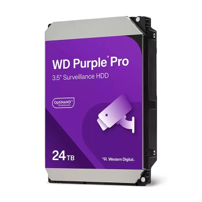 Disco Duro Western Digital Purple Pro, Wd241Purp, 24Tb, Sata, 7200Rpm, 3.5", Cache 512Mb.