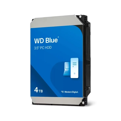 Disco Duro Western Digital Wd Blue Pc Desktop Hard Drive 4Tb/3.5"/Sata/128Mb Cache/5400Rpm