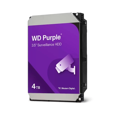 Disco Duro Western Digital Wd Purple Wd44Purz, 4Tb, Sata, 256Mb Cache, 3.5", Cmr