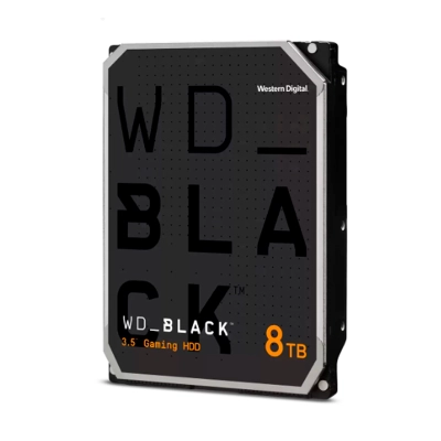 Disco Duro Western Digital Wd Black, 8 Tb, Sata 6.0 Gb/S, 256 Mb Cache, 7200 Rpm, 3.5".